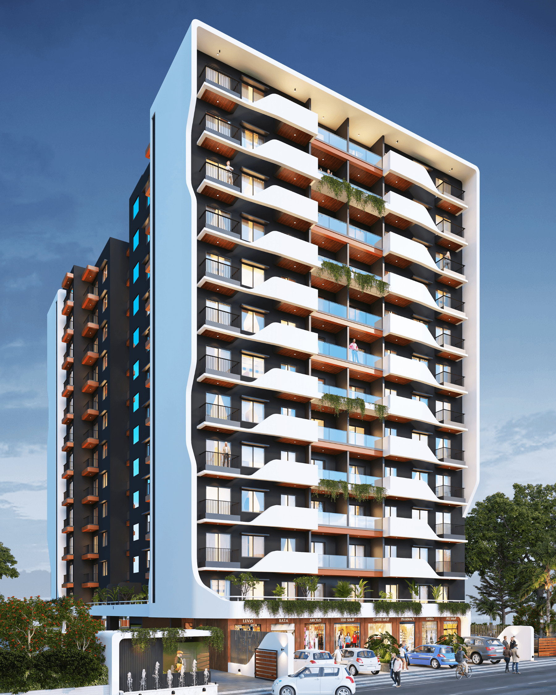 Arctic Apartment Project Dhuni Constructions